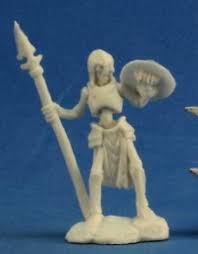 Dark Haven Bones Skeleton Guardian Spearman