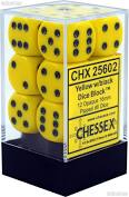 Chessex Opaque: 16mm D6 Dice Block