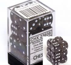Chessex Translucent: 16mm D6 Block