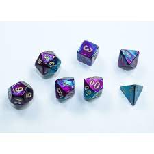 Chessex Mini Polyhedral 7 Count Dice Sets