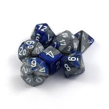 Chessex Gemini: Polyhedral 7 Dice Set