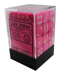 Chessex Opaque: 12mm D6 Dice Block