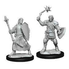 Dungeons & Dragons Critical Role Unpainted Miniatures: W1 Human Dwendalian Empire Fighter
