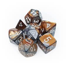 Chessex Gemini: Polyhedral 7 Dice Set