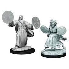 Dungeons & Dragons Critical Role Unpainted Miniatures: W1 Human Gaviturgy And Chronurgy Wizards