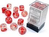 Chessex Nebula Luminary 16mm D6 Set