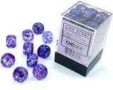 Chessex Nebula Luminary 12mm D6 Set