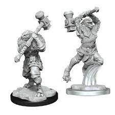 Dungeons & Dragons Critical Role Unpainted Miniatures: W1 Ravenite Barbarian
