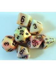 Chessex  Min Festive Poly 7 Dice Set