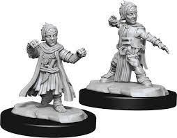 Deep Cuts Unpainted Miniatures: W15 Halfling Monk (Male)