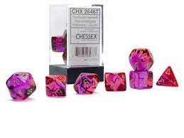 Chessex Gemini: Polyhedral 7 Dice Set