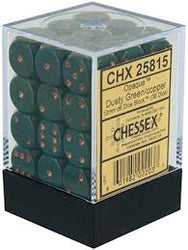 Chessex Opaque: 12mm D6 Dice Block