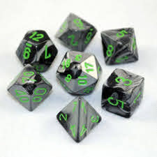 Chessex Gemini: Polyhedral 7 Dice Set