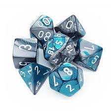 Chessex Gemini: Polyhedral 7 Dice Set