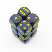 Chessex Speckled: 16mm D6 Dice Block