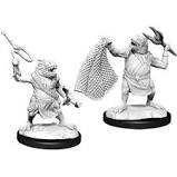 Dungeons & Dragons Nolzur`s Marvelous Unpainted Miniatures:  W14 Kuo-Toa & Kuo-Toa Whip