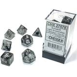 Chessex Borealis :  Polyhedral 7 Dice set