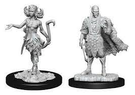Dungeons & Dragons Nolzur`s Marvelous Unpainted Miniatures: W15 Autumn Eldrin & Summer Eladrin