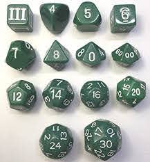 Impact  Games 14 Dice Polyhedral Set