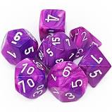 Chessex  Min Festive Poly 7 Dice Set