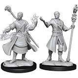 Dungeons & Dragons Nolzur`s Marvelous Unpainted Miniatures:  W14 Half-Elf Wizard
