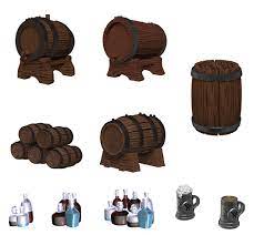 Dungeons & Dragons Fantasy Miniatures: Icons of the Realms Set Yawning Portal Inn Set Beds And Bottles