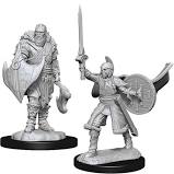 Magic the Gathering Unpainted Miniature W14 Human Berserkers