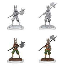 Dungeons & Dragons Nolzur`s Marvelous Unpainted Miniatures:  W18 Harengon Brigands