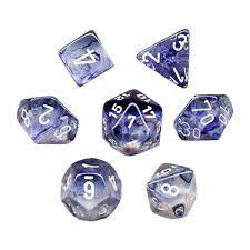 Chessex Nebula Polyhedral 7 Die Set