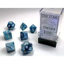 Chessex Lustrous :  Polyhedral 7 Dice set