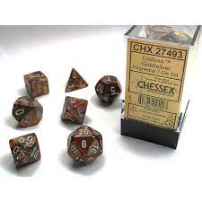 Chessex Lustrous :  Polyhedral 7 Dice set