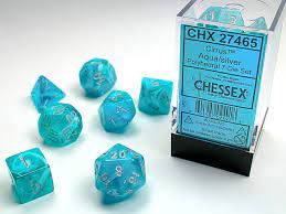 Chessex Cirrus: Polyhedral 7 Dice Set