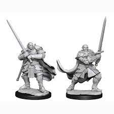Dungeons & Dragons Nolzur`s Marvelous Unpainted Miniatures: W15 Half-Orc Paladin