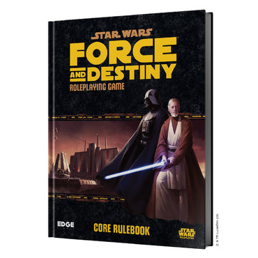 Star Wars RPG Force And Destiny Core Rule Book
