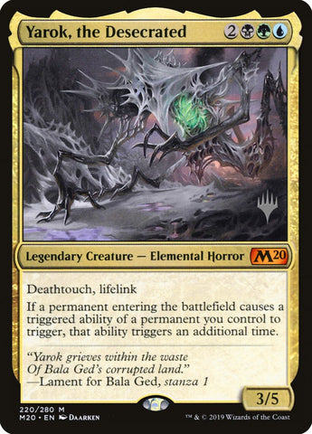 Yarok, the Desecrated(Promo Pack) [Core Set 2020 Promos]