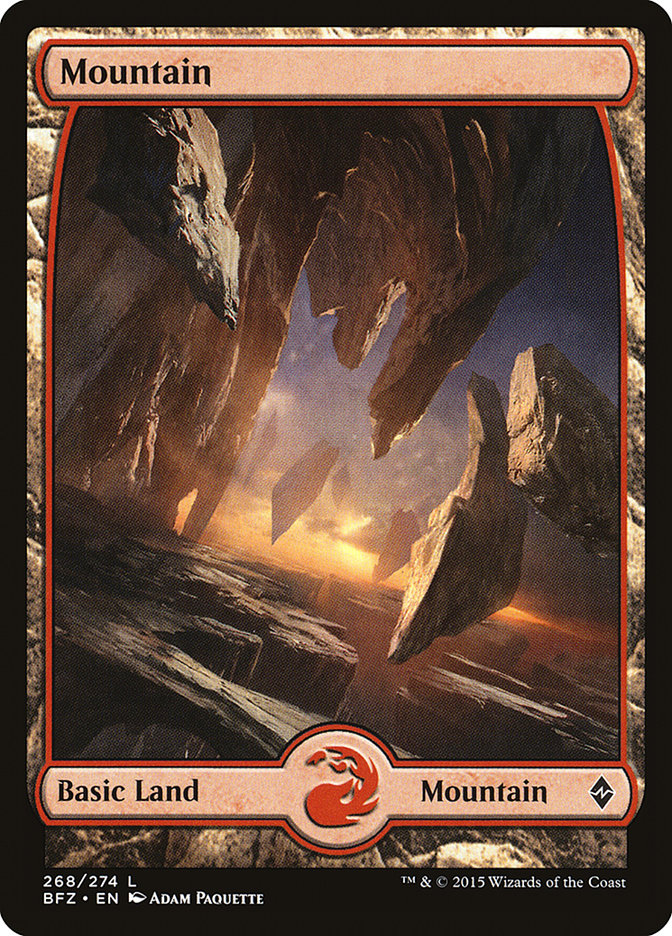 Mountain (268) [Battle for Zendikar]