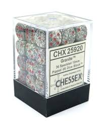 Chessex Speckled: 12mm D6 Dice Block