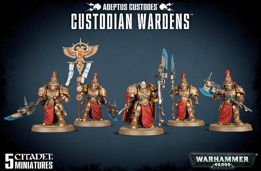 Adeptus Custodes: Custodian Wardens 01-11