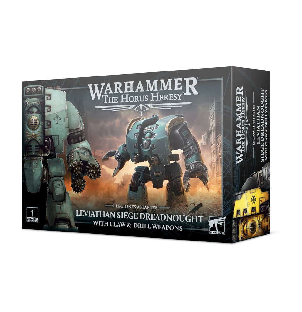 Warhammer: The Horus Heresy: Leviathan Siege Dreadnought with Claw & Drill Weapons