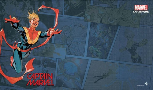 Marvel Champions Playmat: Captain Marvel