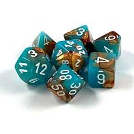 Chessex Gemini: Polyhedral 7 Dice Set