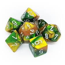 Chessex Gemini: Polyhedral 7 Dice Set