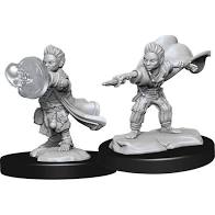Pathfinder Deep Cuts Unpainted Miniatures: W14 Halfling Wizard
