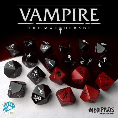 Vampire the Masquerade Dice set