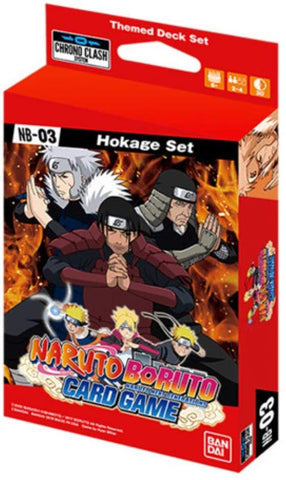 Naruto Boruto TCG Hokage Set
