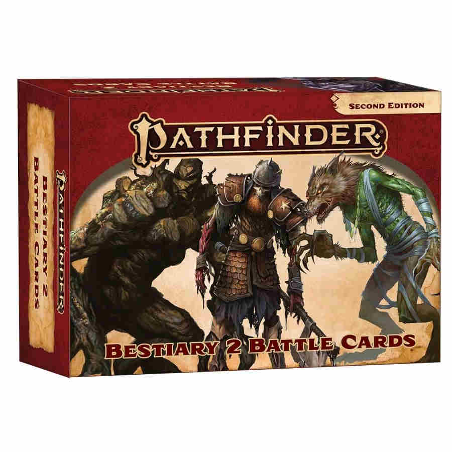 Pathfinder Bestiary 2 Battle Cards for Second Edition
