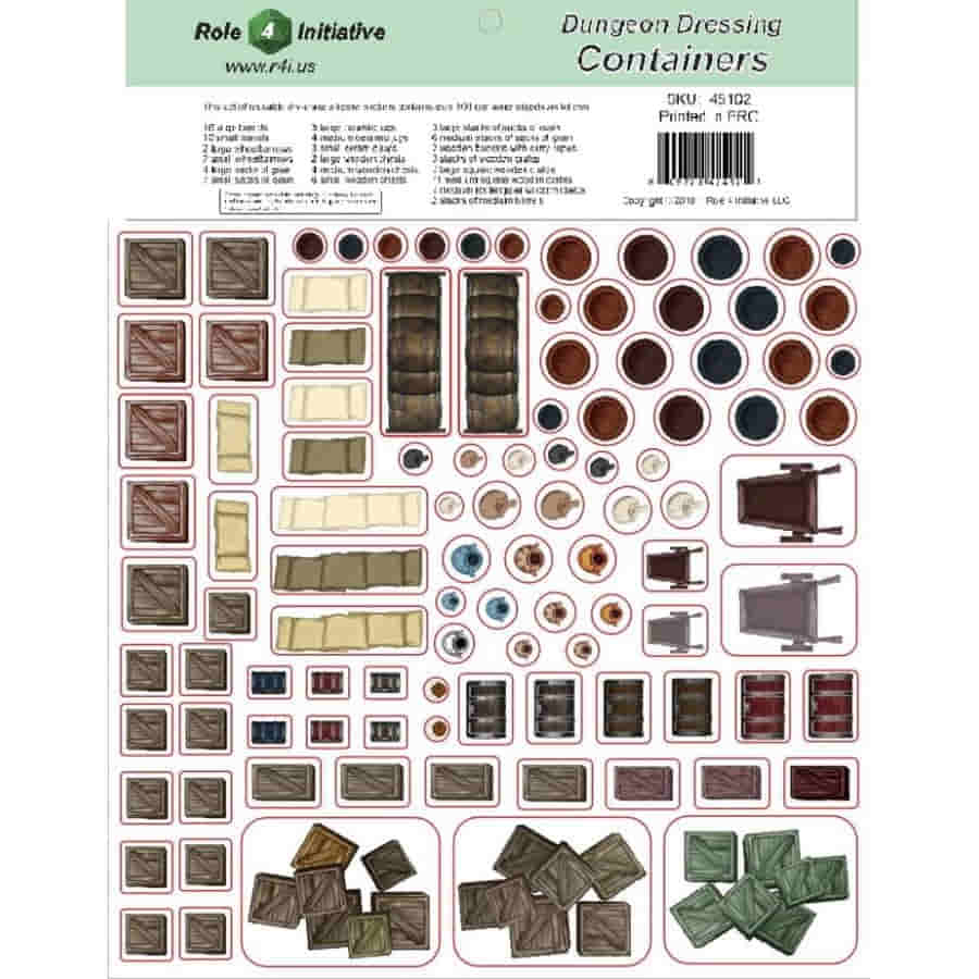 Dungeon Dressing: Dry Erase Vinyl Stickers