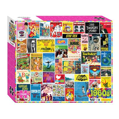 1500 Piece 1960's Puzzle
