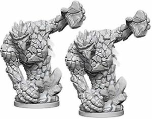 Pathfinder Deep Cuts Unpainted Miniatures:  W5 Medium Earth Elemental