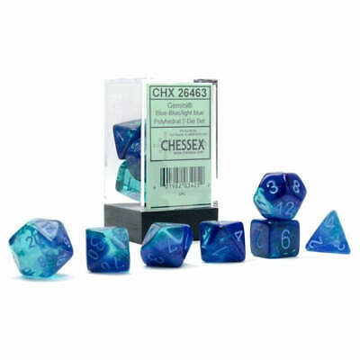 Chessex Gemini: Polyhedral 7 Dice Set